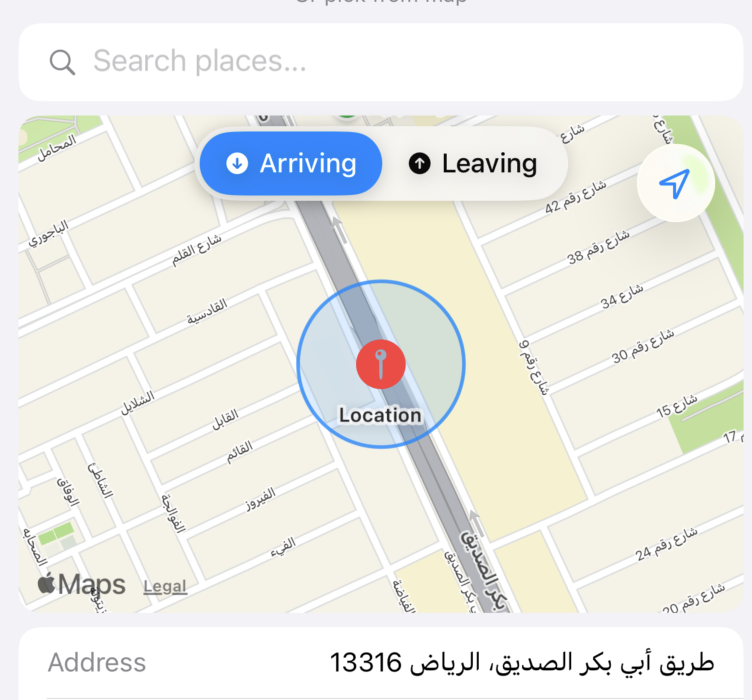 Map tap